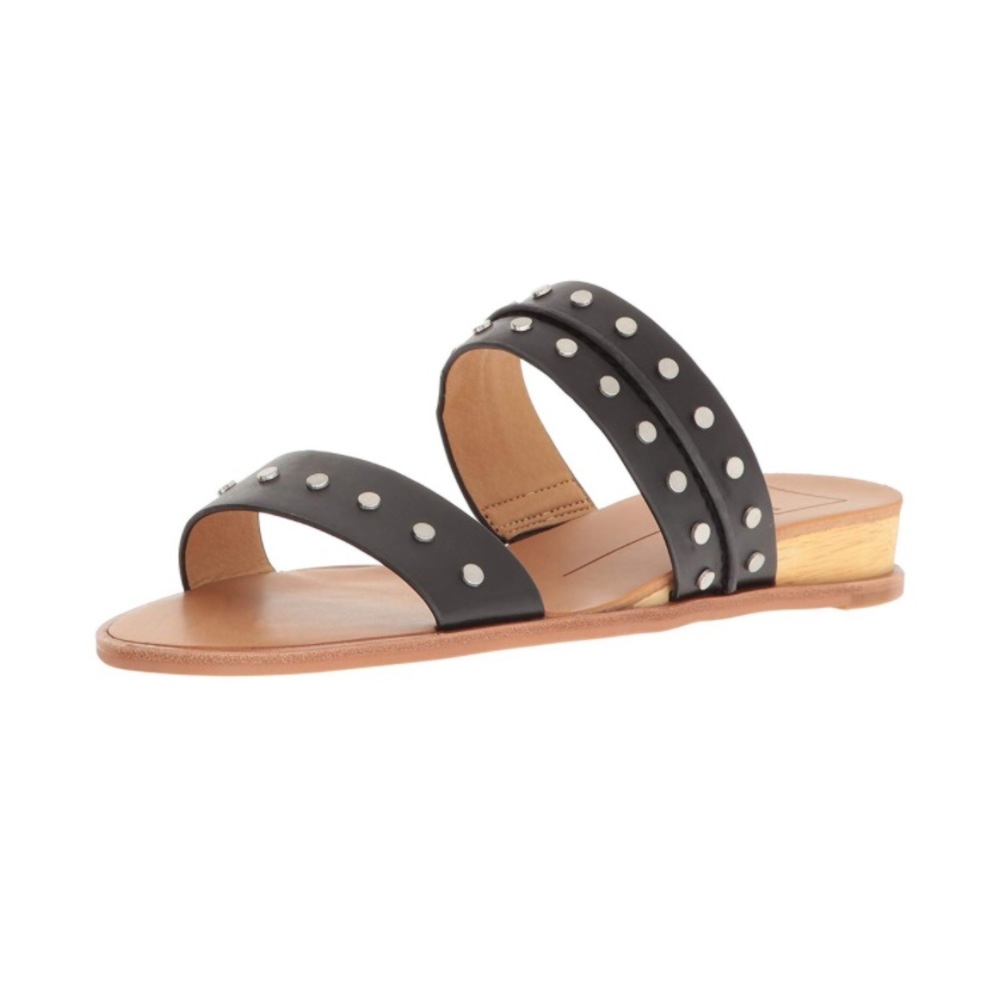 NWOB Dolce Vita Black Studded Pacey Sandal